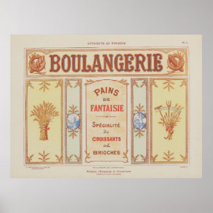 1914 Charayron Pochoir Art Ornament Pl04 Poster