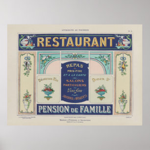 1914 Charayron Pochoir Art Ornament Pl09 Poster