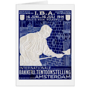 1914 Dutch Baking Expo Poster