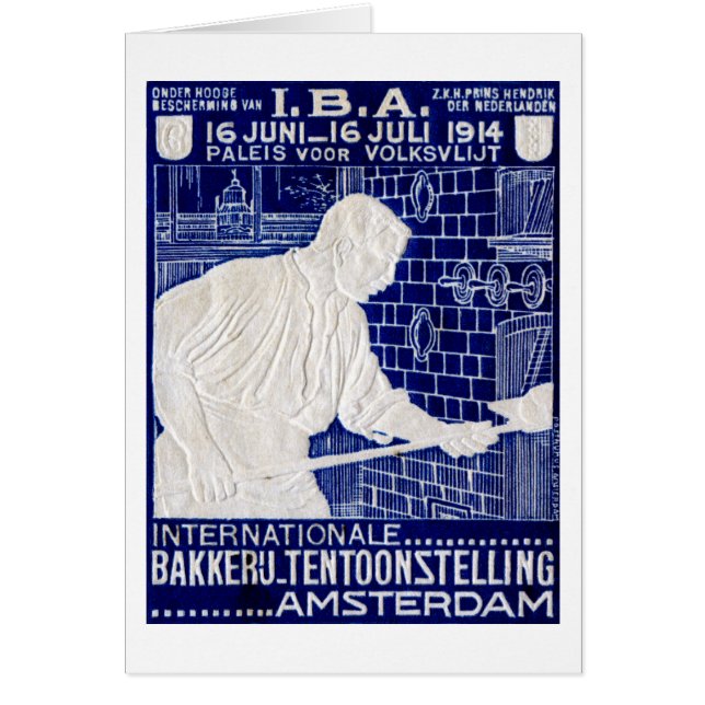 1914 Dutch Baking Expo Poster (Front)