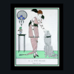 1914, French, Art Deco Fashion Poster<br><div class="desc">1914 French Deco Fashion Print-11x14 shown here. Available in other sizes.</div>