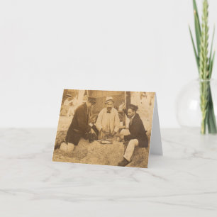 1914 fun on the beach in Germany RPPC Card