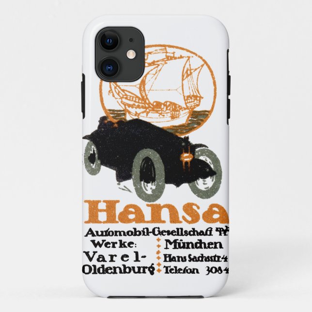1914 Hansa Automobile Case-Mate iPhone Case (Back)