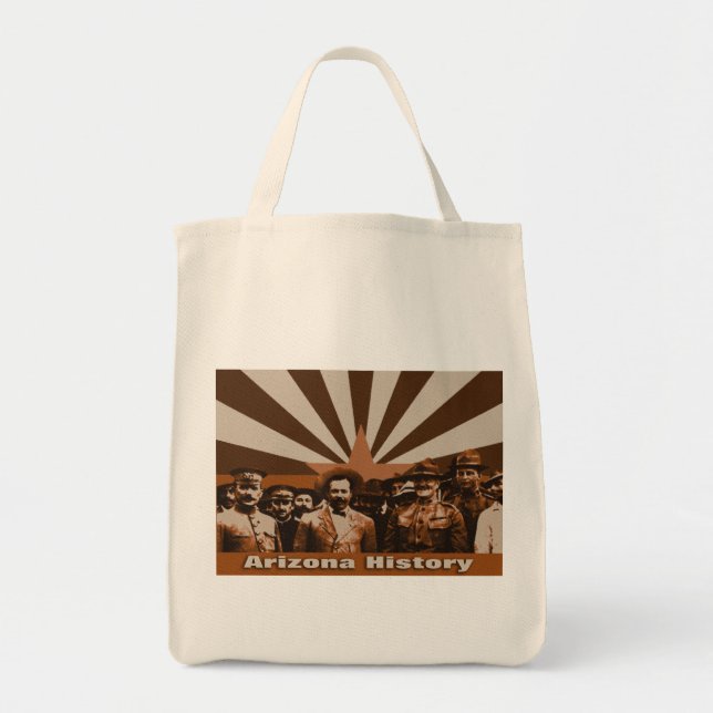 1914 Obregon, Villa, Pershing, Patton tote bag (Front)