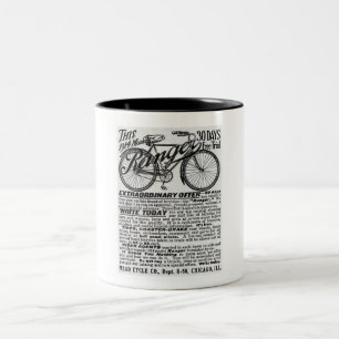 1914 RANGER BICYCLE ADVERTISMENT Two-Tone COFFEE MUG