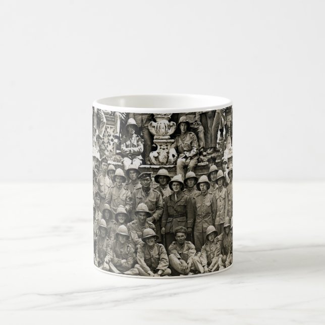 1915 British Empire Troops Coffee Mug (Center)