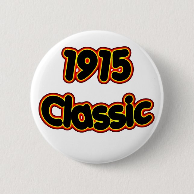 1915 Classic 6 Cm Round Badge (Front)
