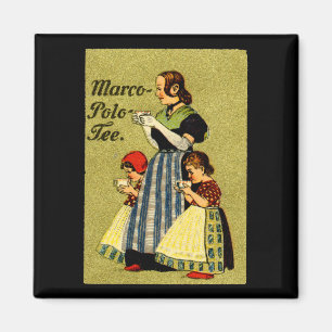1915 Enjoy Marco Polo Tea Magnet