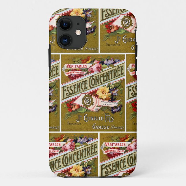 1915 Essence Concentree French perfume Case-Mate iPhone Case (Back)