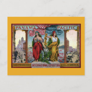 1915 Panama Pacific International Exposition Postcard
