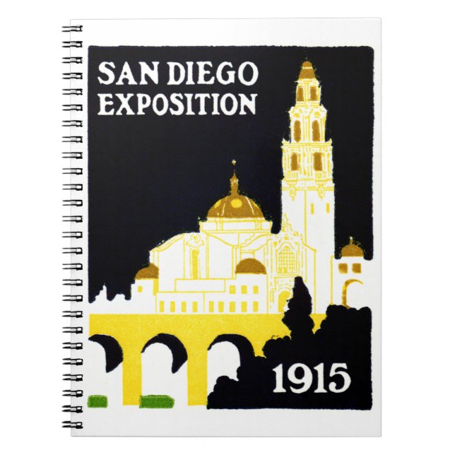 1915 San Diego Exposition Notebook (Front)