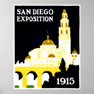 1915 San Diego Exposition Poster