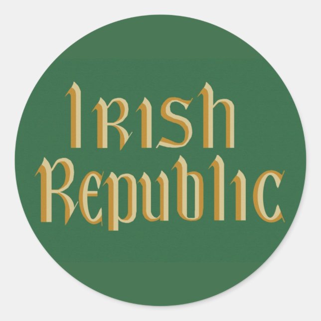 1916 Easter Rising Sticker (Front)