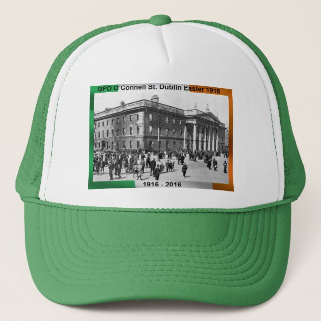 1916 Irish image for Trucker-Hat Trucker Hat (Front)