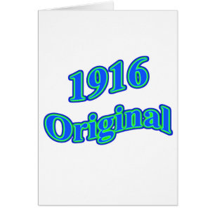1916 Original Blue Green