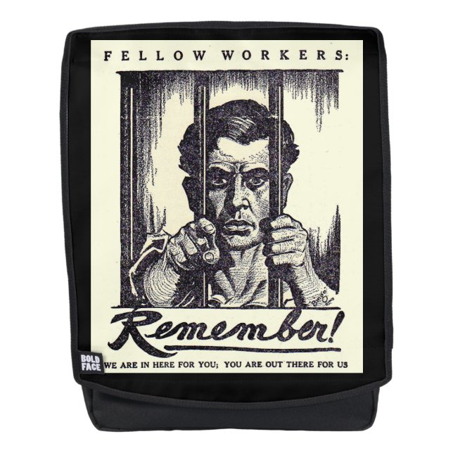 1917 Fellow Workers Remember! Backpack (Front)