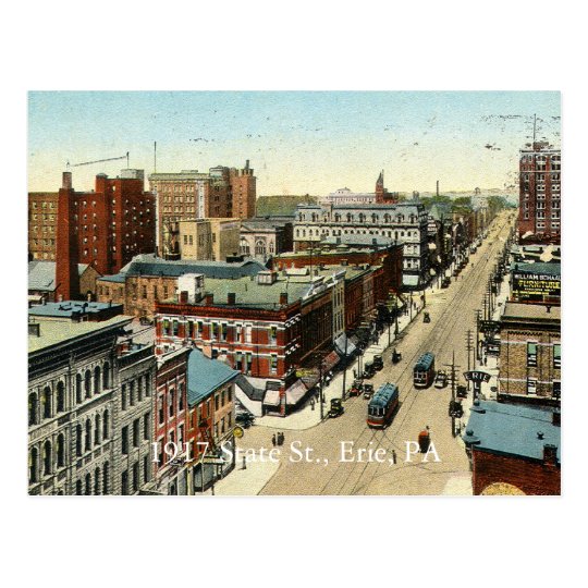 1917 State St., Erie, PA Postcard