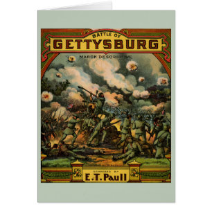 1917 The Battle of Gettysburg sheet music cover
