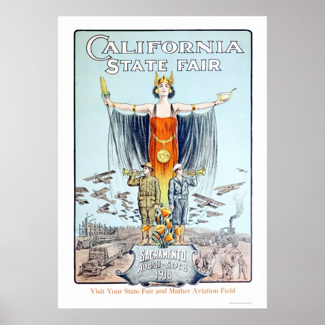 1918 California State Fair Poster (Front)
