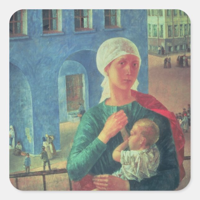 1918 in Petrograd, 1920 Square Sticker (Front)