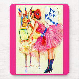 1918 Yip Yip Yaphank playbill cover image Mouse Pad