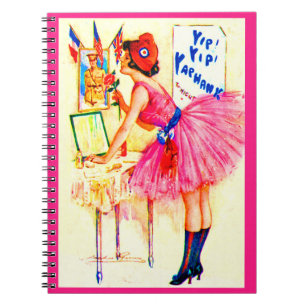 1918 Yip Yip Yaphank playbill cover image Notebook