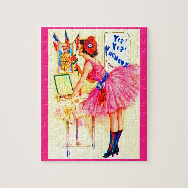 1918 Yip Yip Yaphank playbill cover Jigsaw Puzzle (Vertical)