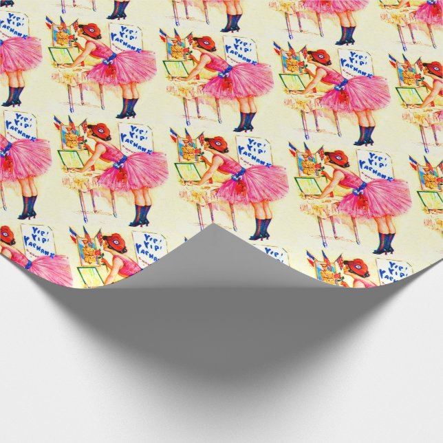 1918 Yip Yip Yaphank playbill cover print Wrapping Paper (Corner)