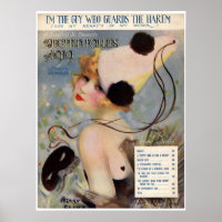 1919 Ziegfeld Follies Vintage Music Cover Album