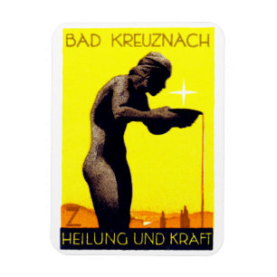 1920 Bad Kreuznach Germany Magnet