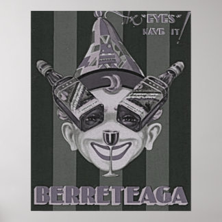 1920 Berreteaga Brandy Poster