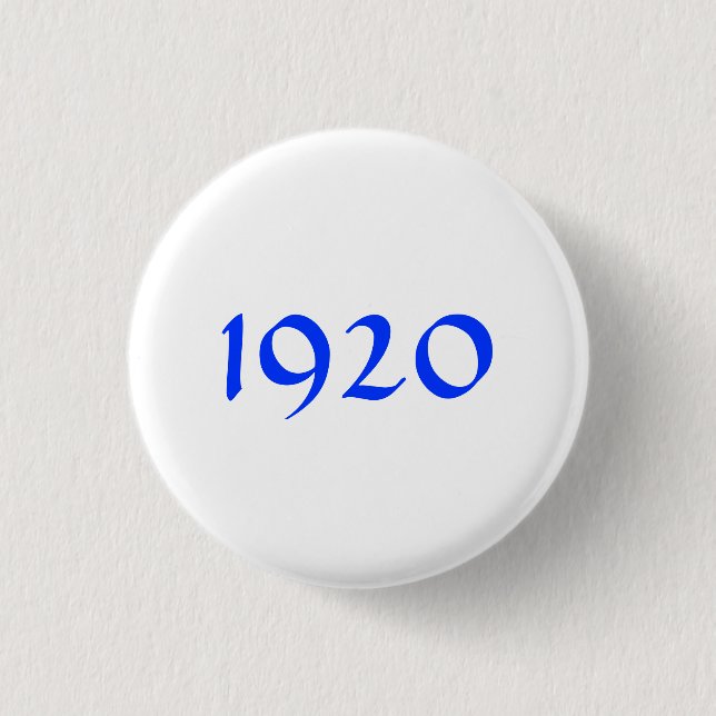 1920 button (Front)