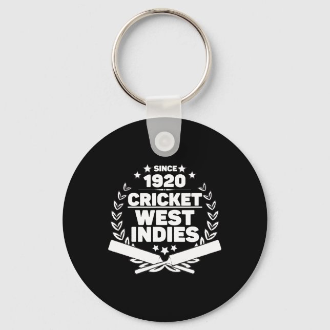 1920 Cricket West Indies Cricket Player  Key Ring (Front)