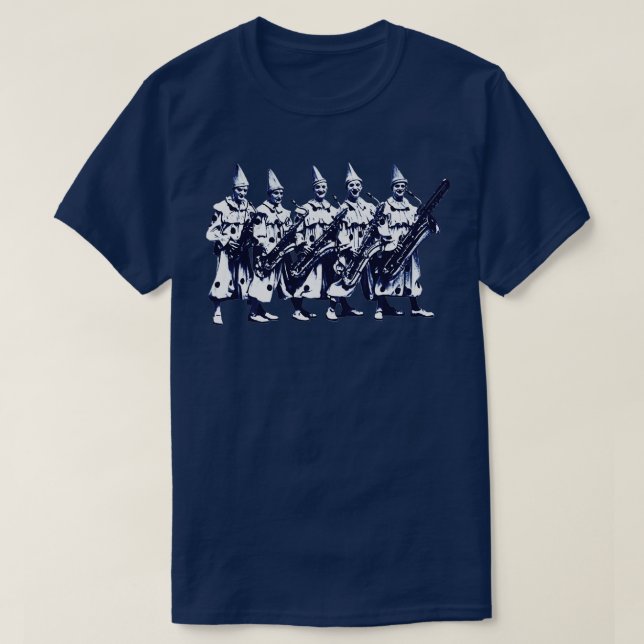 1920 Jazz Clowns T-Shirt (Design Front)