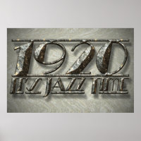 1920 Jazz Time Dance Style Music Vintage Billboard