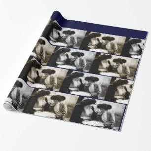 1920 Studying the Torah Wrapping Paper