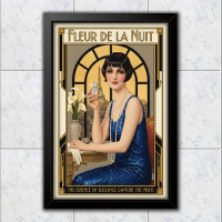 1920 Vintage Fleur de la Nuit Perfume Advertising