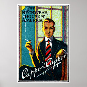 1920 Vintage Mens Ties Poster