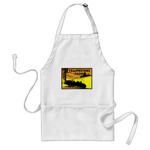 1920 Yellowstone Park Standard Apron