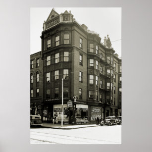 1920's 373 South Broadway Boston Mass.  Drug Store Poster