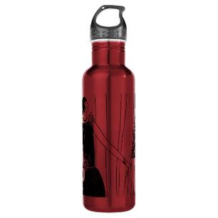 1920s Art Deco Fashion Show Red and Black 710 Ml Water Bottle