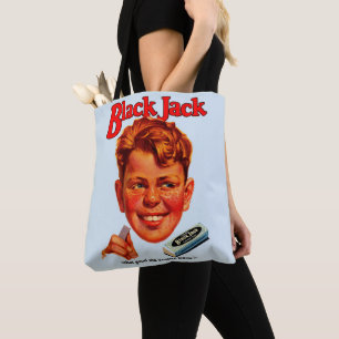 1920s Black Jack gum ad Tote Bag