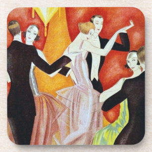 1920's Dancing Couples Coaster