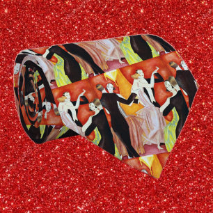 1920's Dancing Couples Tie