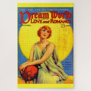 1920s Dream World magazine cover Jigsaw Puzzle