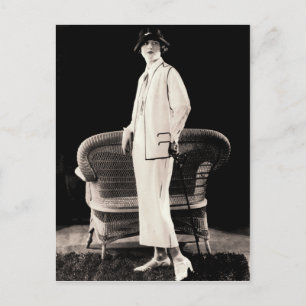1920s Fashion Postcard