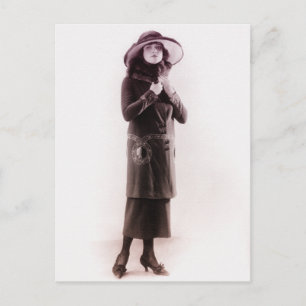 1920s Fashion Postcard