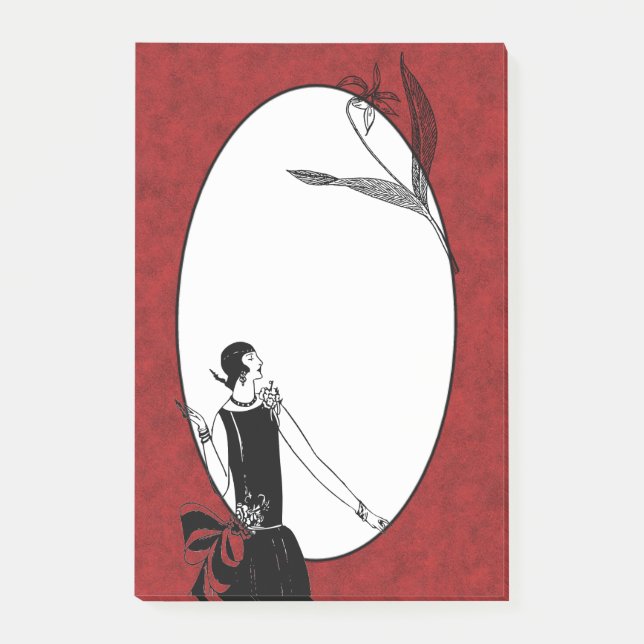 1920s Fashion Show Post-it Notes (Front)