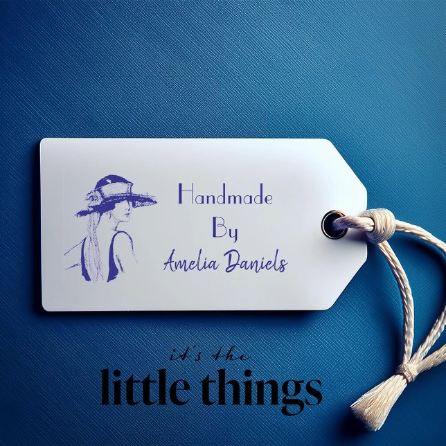 1920's Flapper Girl Handmade By Self-inking Stamp (Creator Uploaded)