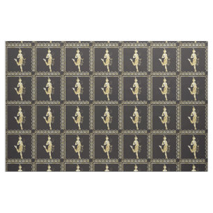 1920's Flapper Girl Thunder_Cove Fabric